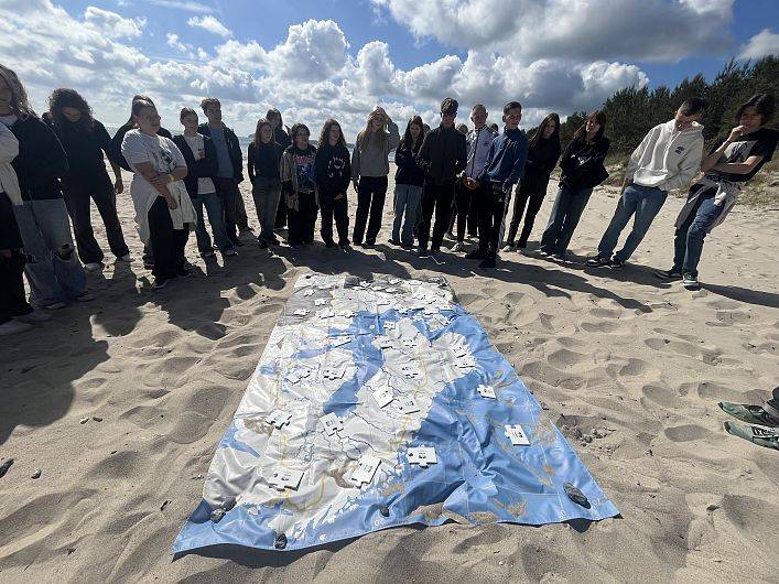 Obraz Polish-German students exchange on Rugen Island